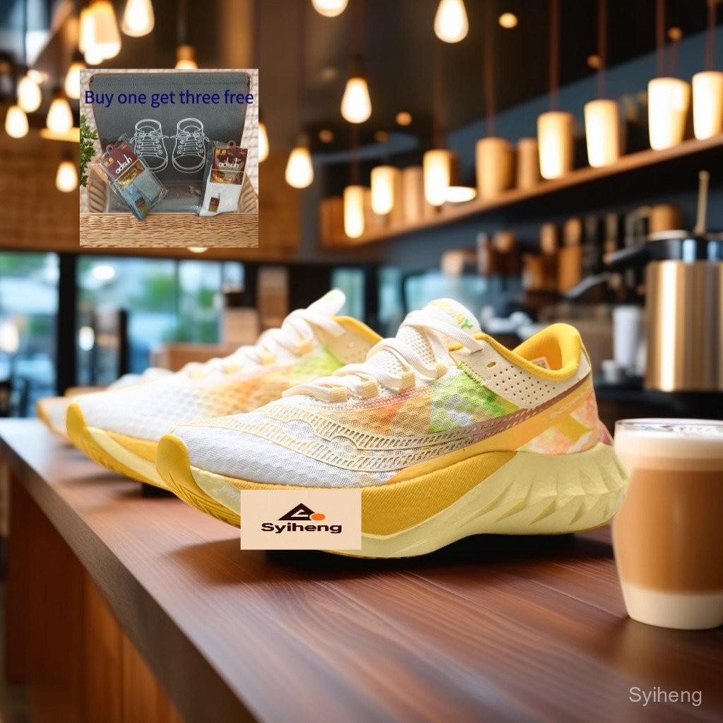 Saucony Endorphin Pro 4 Cushioning Breathable Men Women Low-Top Running Shoes