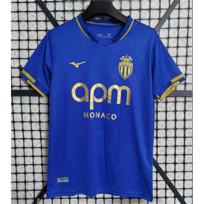 Away 2025 26 Monaco Jersey เสื้อกีฬาผู้ชาย S-4XL
