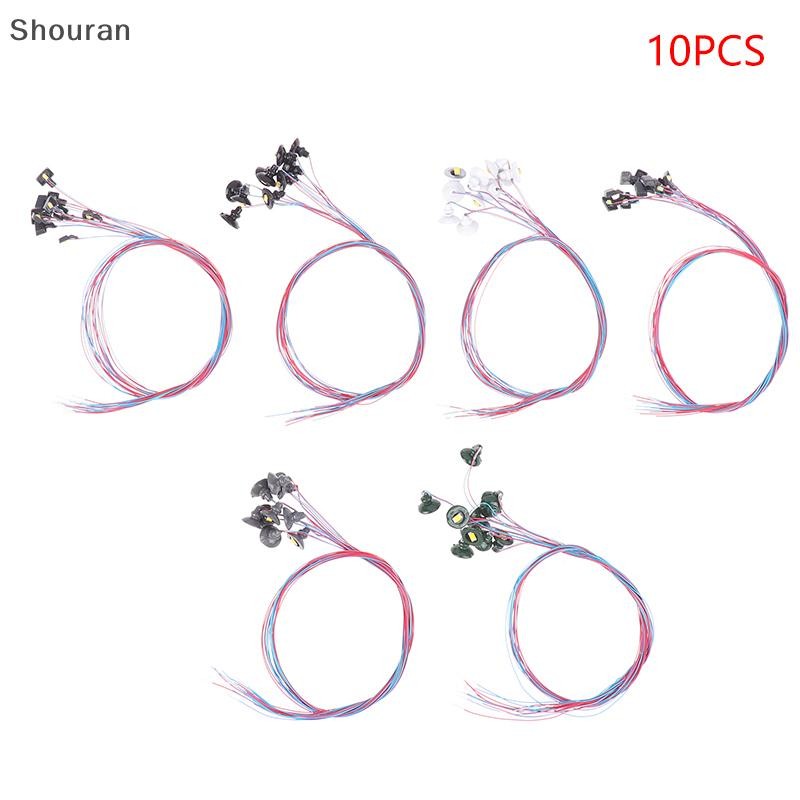 (niangben888) HO 1/87 Scale 3V ไฟ Led Miniature จําลองกลางแจ้ง Billboard รุ่น DIY โคมไฟ [ใหม่]