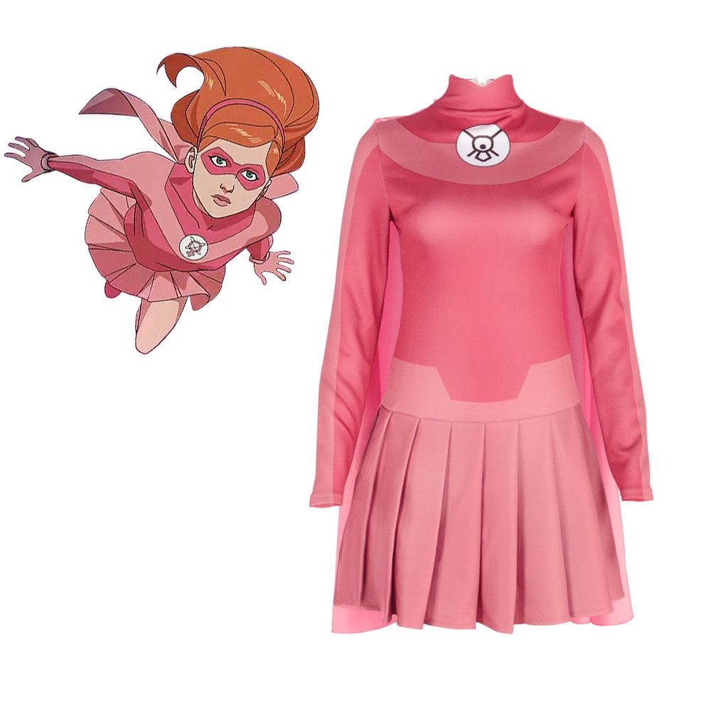 ชุดคอสเพลย์ Invincible Atom Eve สไตล์ Anime เครื่องแต่งกายสำหรับการแสดงละครตามบทบาท IZA1
