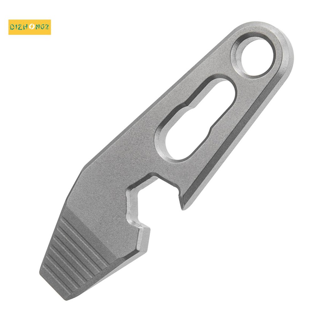 [dizhong2]Crowbar TC4 Titanium Alloy Crowbar Hexagon ประแจเครื่องมือกลางแจ้งมัลติฟังก์ชั่ Camping Ge