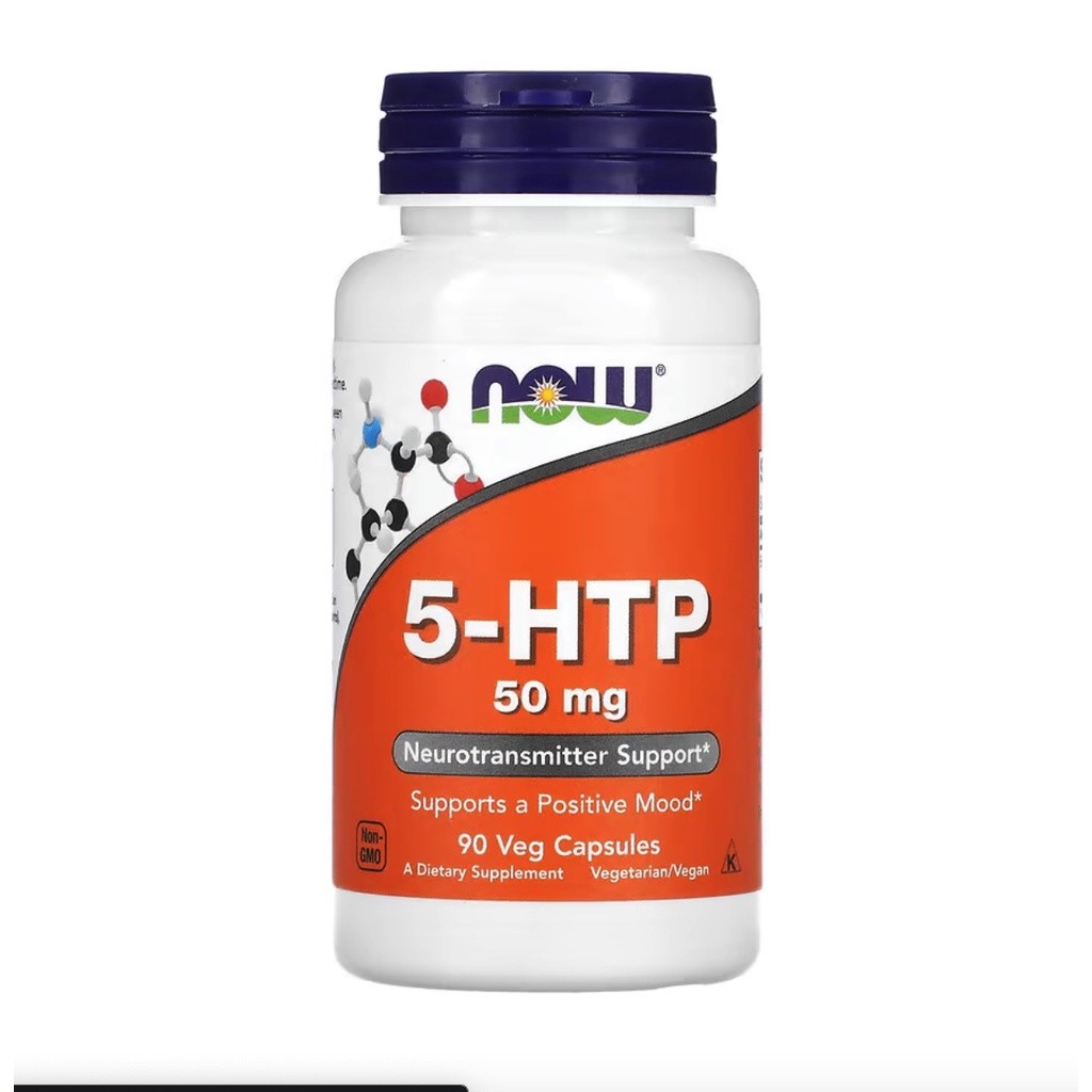[5-ไฮดร็อกซีทริปโตเฟน] Now Foods, 5-HTP ( 50 / 100 mg )