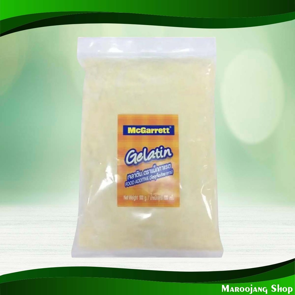 เจลาติน แม็กกาแรต 500 กรัม Gelatin Mcgarrett