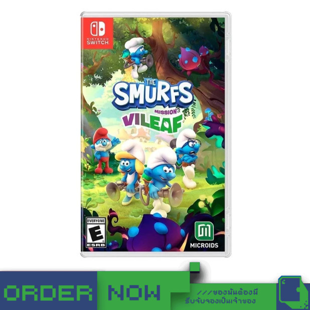 Nintendo Switch™ เกม NSW The Smurfs: Mission Vileaf (English)  [bY ClaSsIC GaME]