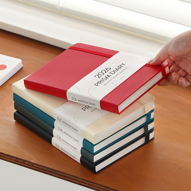 026 KOREA DIARY — INDIGO Prism B6 Monthly Diary