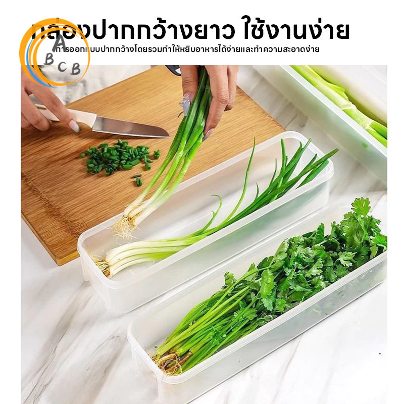 Fresh Boxกล่องเก็บผักผลไม้ กล่องมหัศจรรย์ ยืดอายุผักผลไม้ให้สดใหม่ เก็บได้นานขึ้น จัดตู้เย็นเป็นระเบียบ thumbnail 9