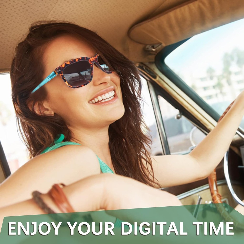 3 แพ็ค Progressive Multifocus แว่นตากันแดดอ่านหนังสือสําหรับผู้หญิงผู้ชาย UV Protection Multifocal T