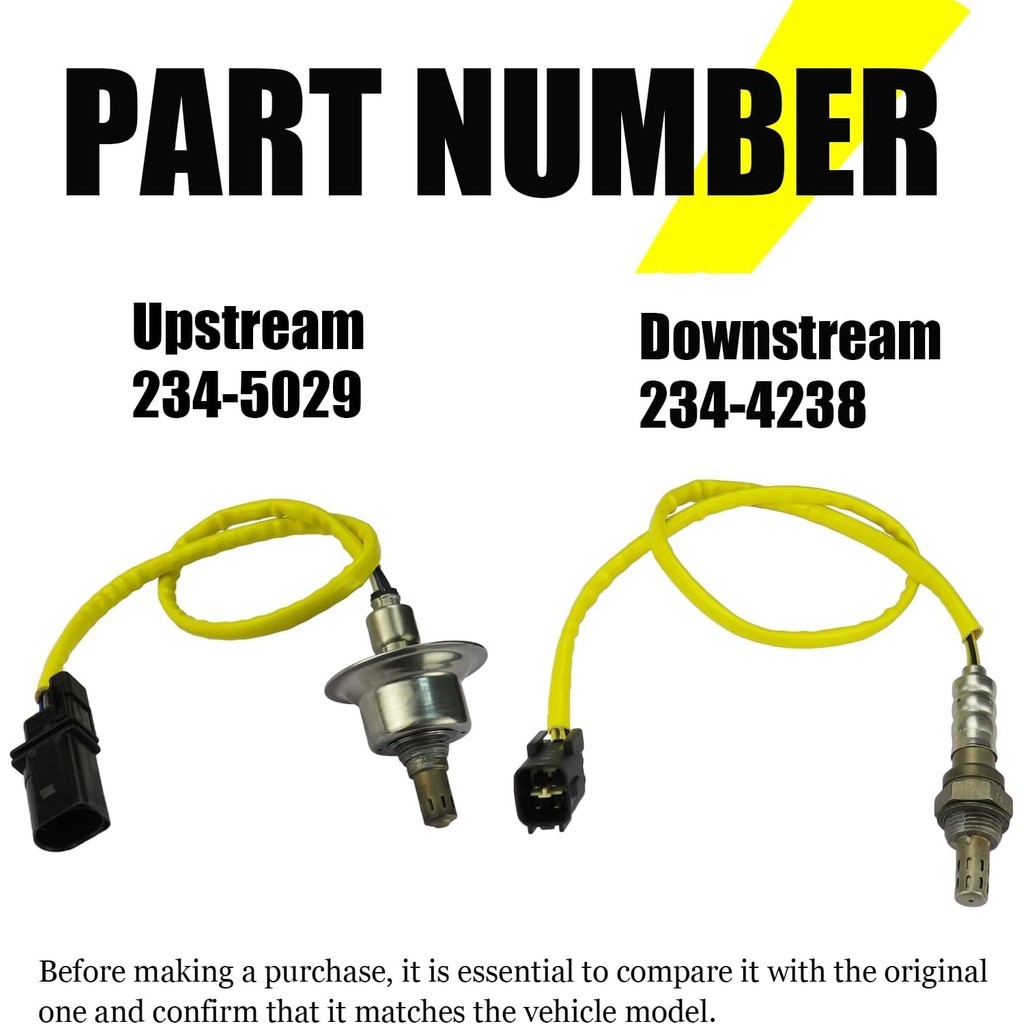234-5029 234-4238 ออกซิเจน O2 Sensor fit สําหรับ 2009-2016 Hyundai Santa FE Sonata Tucson Forte สําห