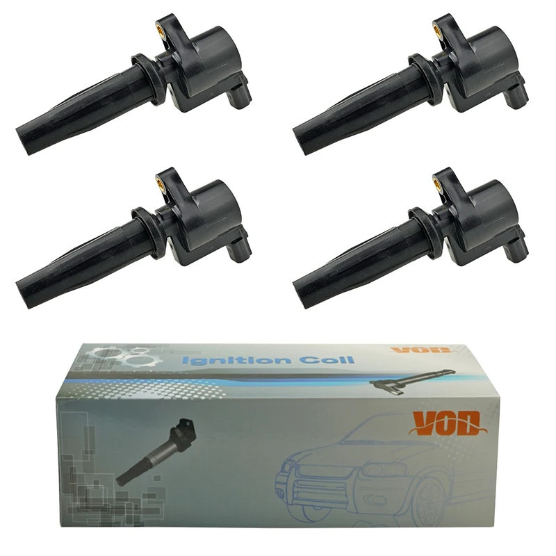 4 ชิ้นคอยล์จุดระเบิดสําหรับ Volvo C30 S40 S80 V50 V70 สําหรับ Ford Focus 2 1.8L 2.0L Galaxy 2006-201