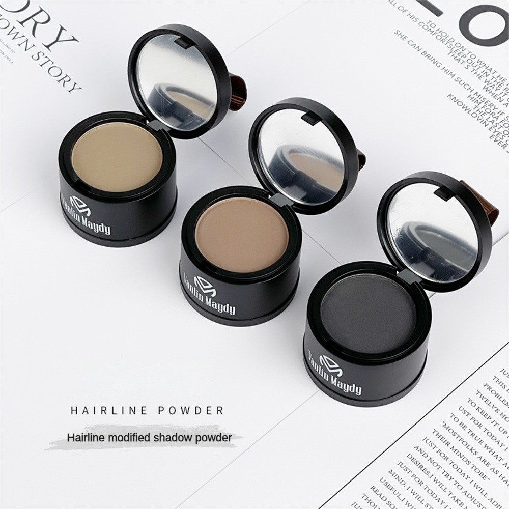 (ใหม่/แท้) สีตามฝา VANLIN MAYDY Hair Line Powder ปิดผมบางที่ปิดเหม่ง ผงแป้งเพิ่มโวลุ่ม  กันน้ำและกันเหงื่อ
