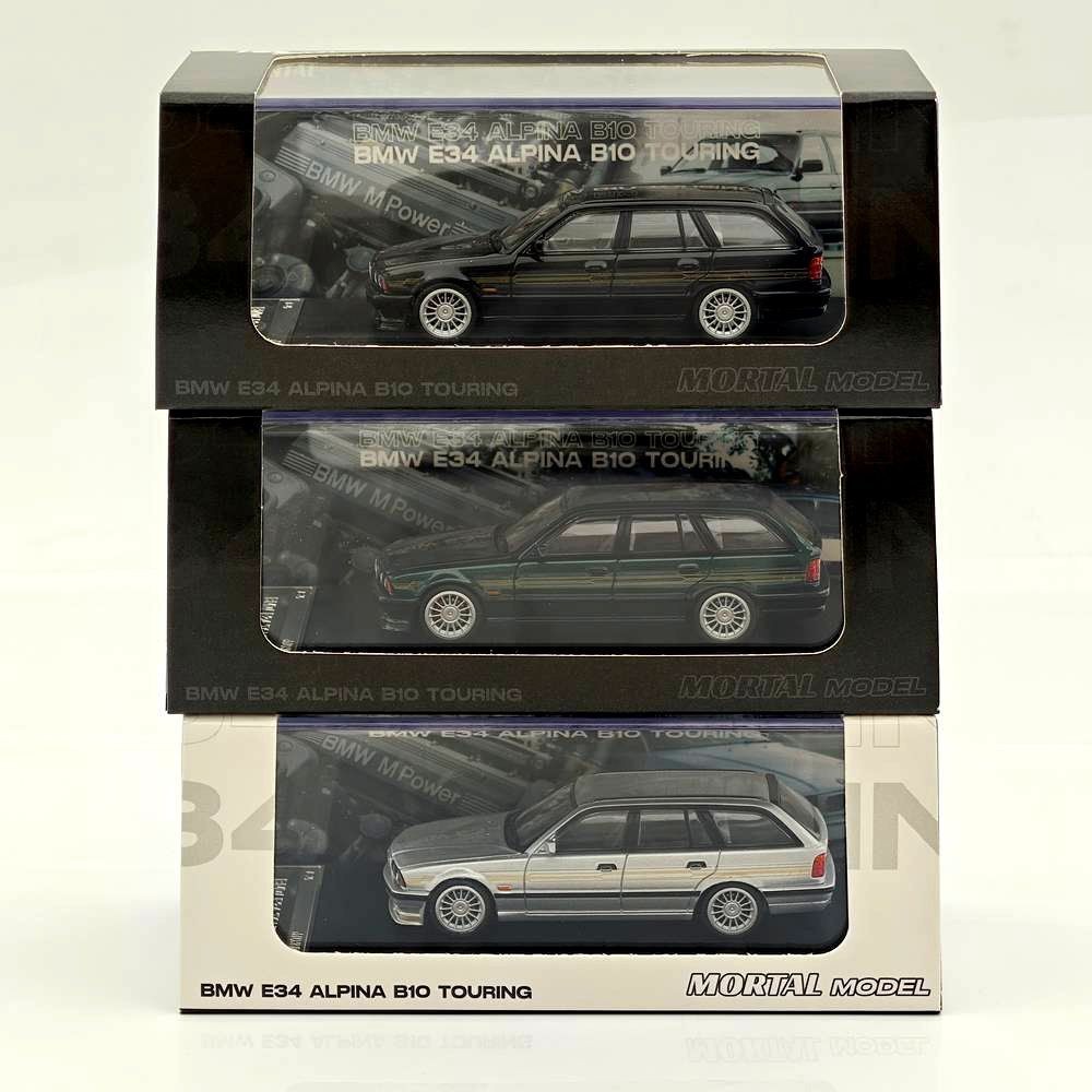 Mortal 1: 64 BMW E34 ALPINA B10 TOURING Tank Travel Alloy Car Model Static