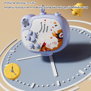 Oldlaiben โมบายติดเตียงเด็ก หมุนได้ 360° มีเสียงเพลงและไฟนอน มาพร้อมจี้ไก่ดังและจี้ปู ของเล่นเสริมพัฒนาการ