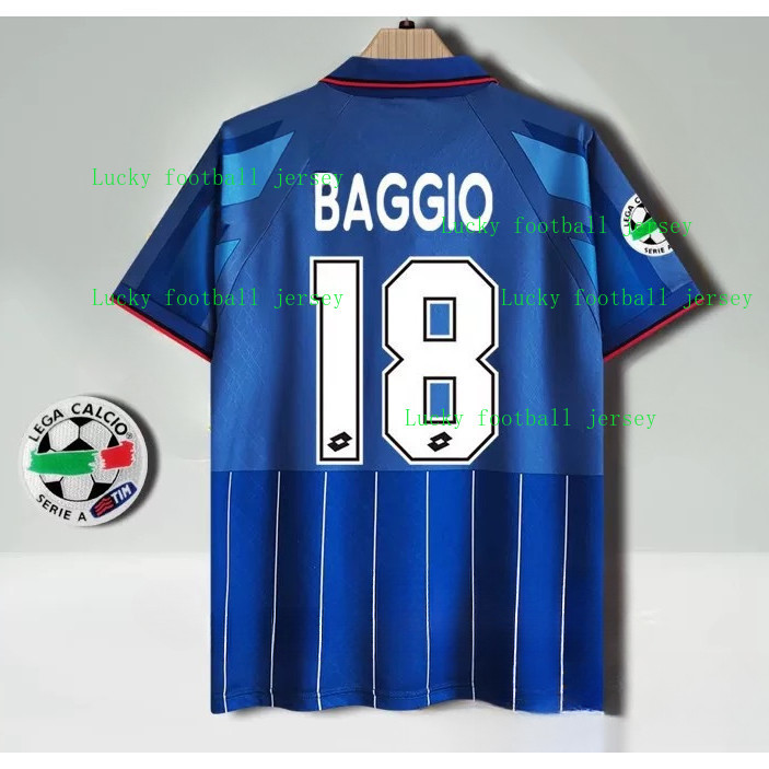 1995/96 AC Milan 4TH Retro Soccer Jersey Football Vintage เสื้อคุณภาพสูง 95/96