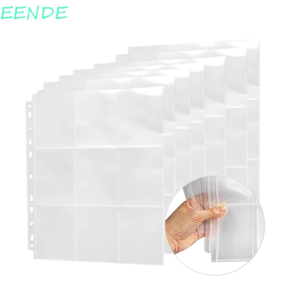 EENDE Card Sleeves โปร่งใสสําหรับ Home Card Holder Card Stock Photo Albums 90 Pockets Gaming Card