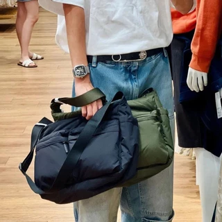 กระเป๋าสะพาย กระเป๋าเท่ๆ กระเป๋าคอม กันน้ำได้ ขนาดใหญ่ กระเป๋าข้าง ใส่ของได้เยอะ สะพายข้างไนล่อน