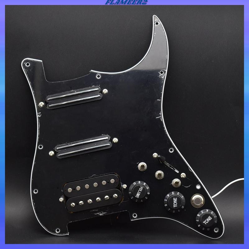 [Flameer2] Guitar Pickguard กีตาร์ไฟฟ้า Pickguard Pickup ขวาทนทานเปลี่ยนกีตาร์ Pickup กีตาร์ Pickgua
