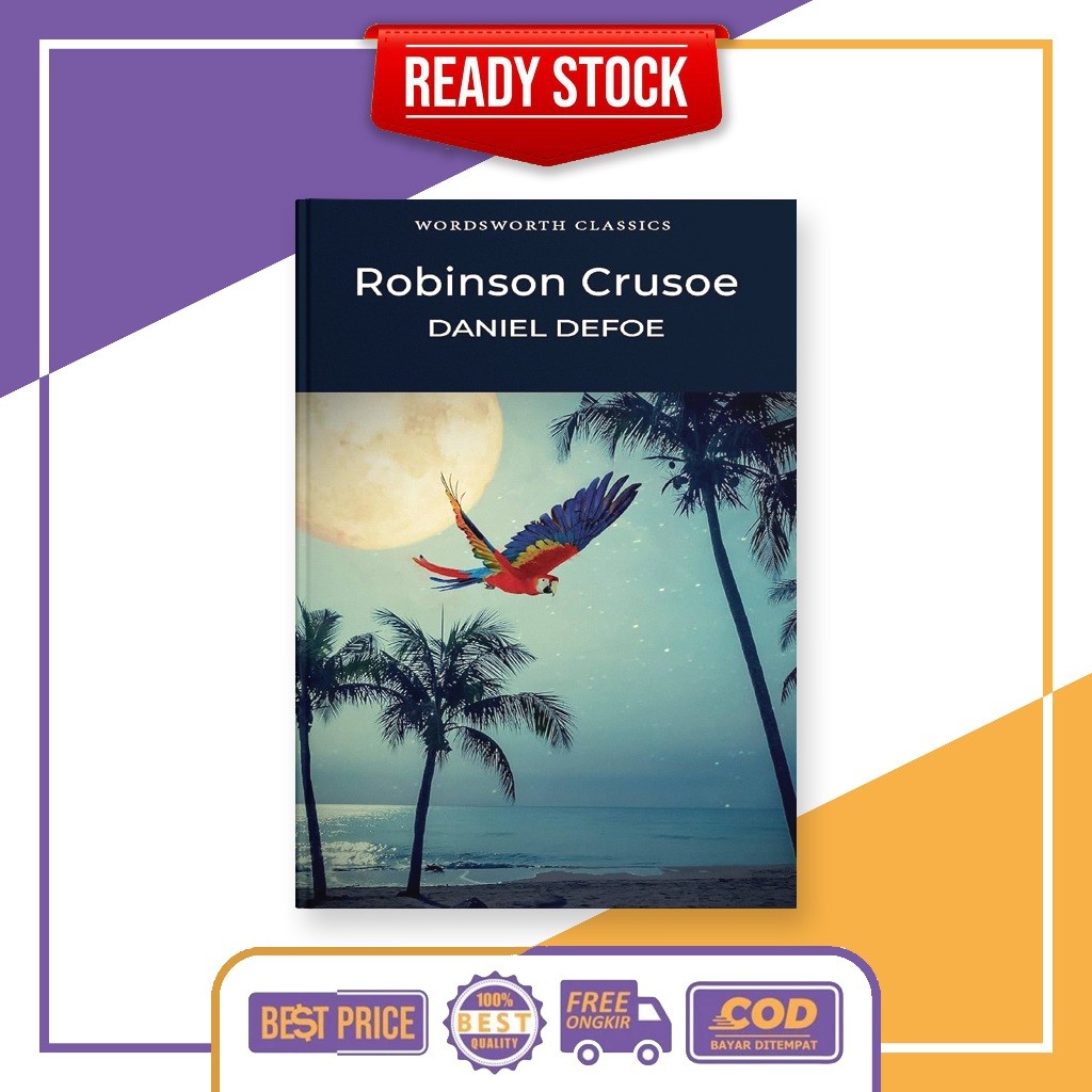 Robinson Crusoe โดย Daniel Defoe