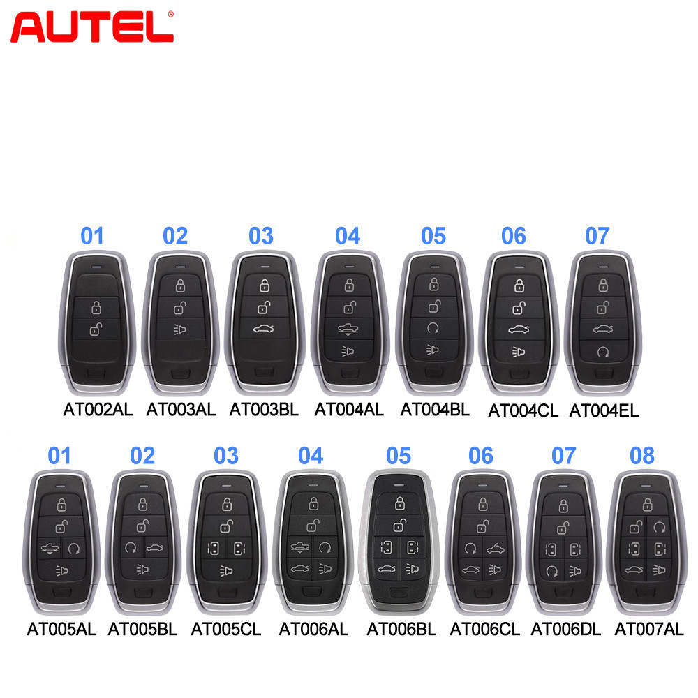 AUTEL Channel IKEYAT002AL AT003AL AT004AL เวอร์ชั่นต่างประเทศ Key Smart Card Machine