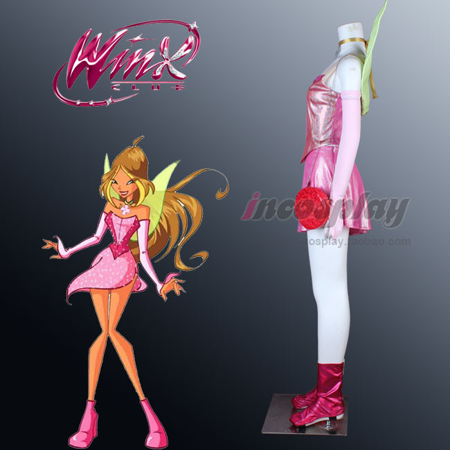 ชุดคอสเพลย์Pretty Flora จาก.Winx Club ซีซันแรก