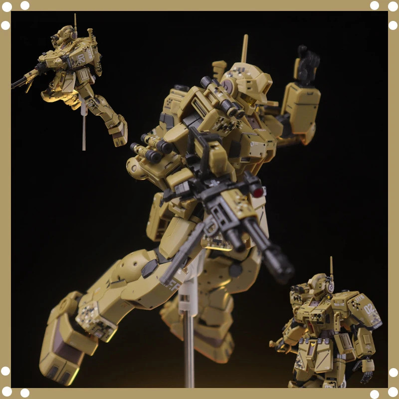 XFS HG 1/144 GTO RGM-79S GM Spartan Desert ประเภทโมร็อกโกชุดตัวเลขการกระทําหุ่นยนต์ Mecha พลาสติกของ