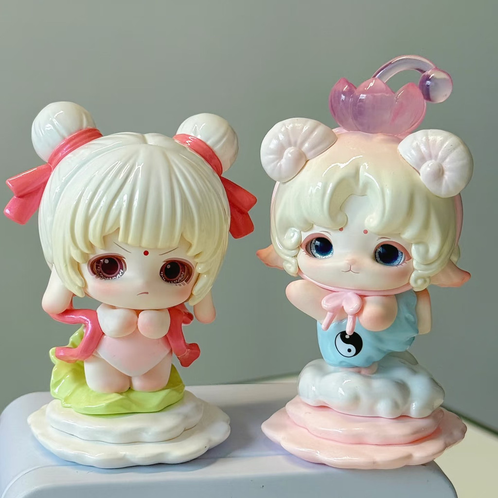 [ของแท้] PINYUN FengShen Tuan - All Atar Elfludo Series ยืนยันของขวัญเครื่องประดับตุ๊กตารูป MiMiA Flora - รูปที่ 2