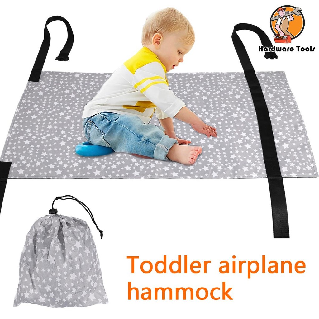 เตียงเครื่องบินสําหรับเด็กวัยหัดเดินน้ําหนักเบาแบบพกพาเครื่องบินที่วางเท้าสบายที่นั่งเครื่องบิน ส่วน