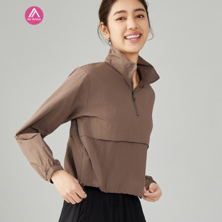 AirActive BreezeShield Jacket Women’s Lightweight Windbreaker UV Protection Waterproof Sports Jacket Casual Pullover