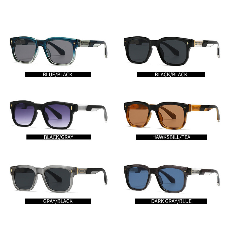 LOCHO กรอบแว่นกันแดดทรงเต็มใบขนาดกะทัดรัด สไตล์เรโทร การออกแบบเฉพาะตัว ตามแฟชั่น สำหรับซันไชน์ในฤดูร้อน - รูปที่ 5