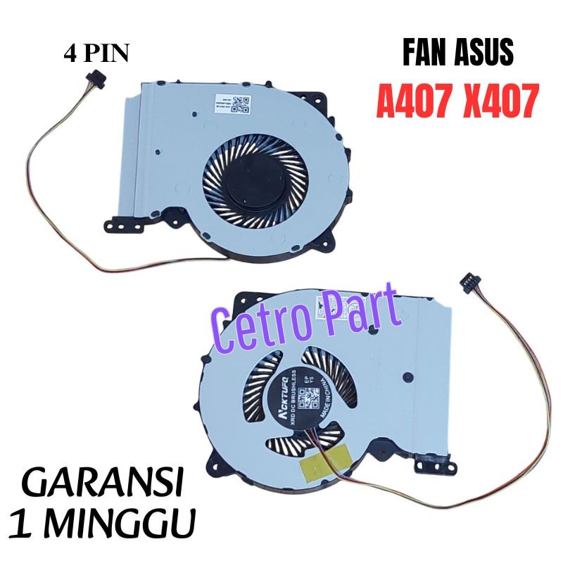 พัดลม Asus Vivobook A407 A407UF X407 X407U X407UA X407M X407MA X507 X507MA - ใหม่