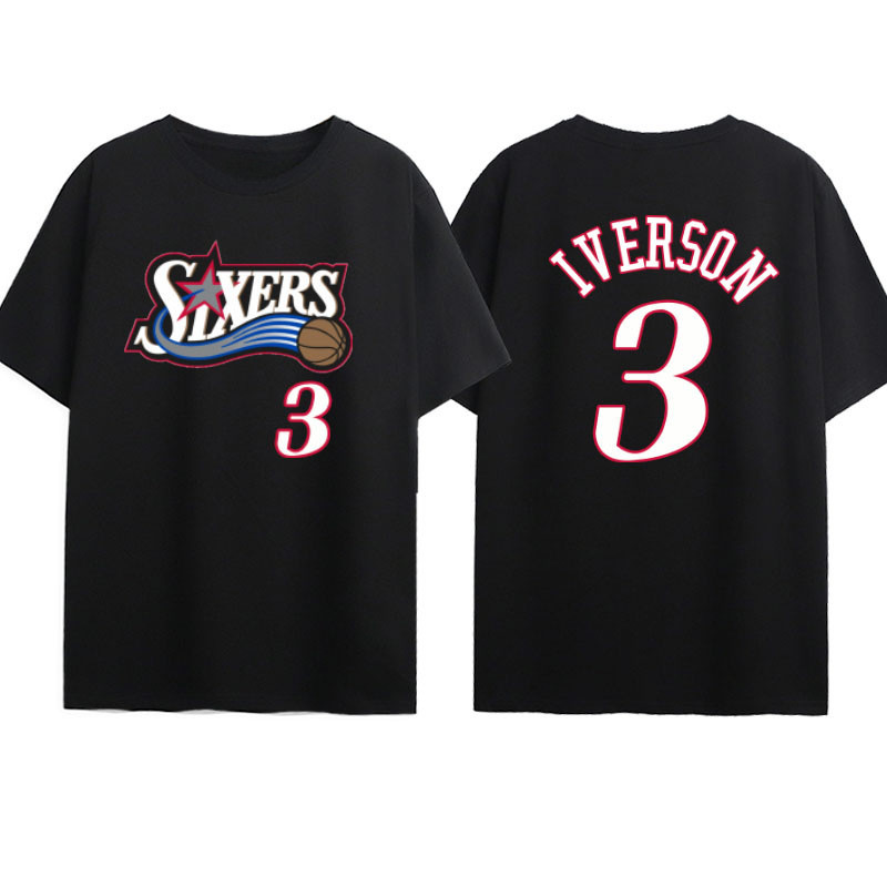 Allen Iverson Short T-shirt ใหม่ พร้อมส่งทุกไซส์