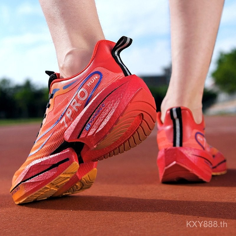 Men & Women Running Shoes | Marathon Sport Shoes with Carbon Plate | Lightweight & Non-Slip Sneakers