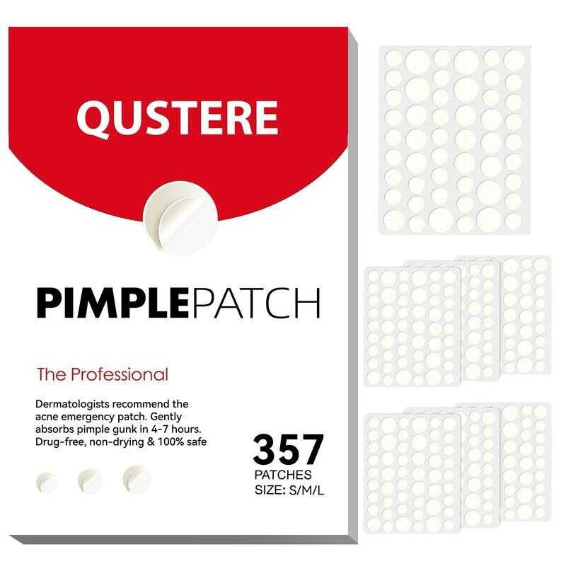 357 แผ่นแปะสิวทรงกลมโปร่งใส บรรเทา กรดซาลิไซลิก ทําความสะอาด การดูแลผิว ต้นไม้ชา เซนเทลล่า