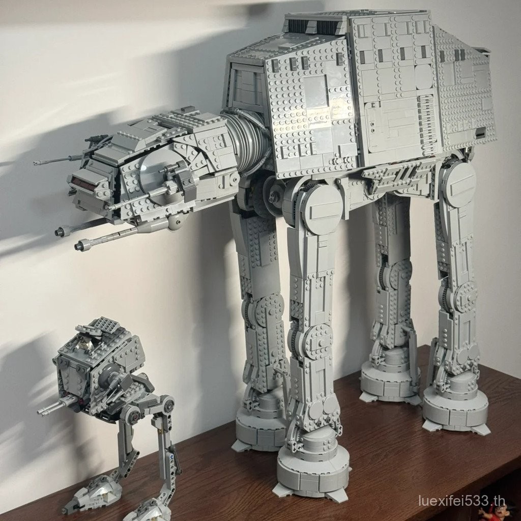 ของเล่น Armored AT-AT Lego ที่เข้ากันได้ประกอบบล็อกตัวต่อ 75313 All Terrain Star Wars UCS Walker
