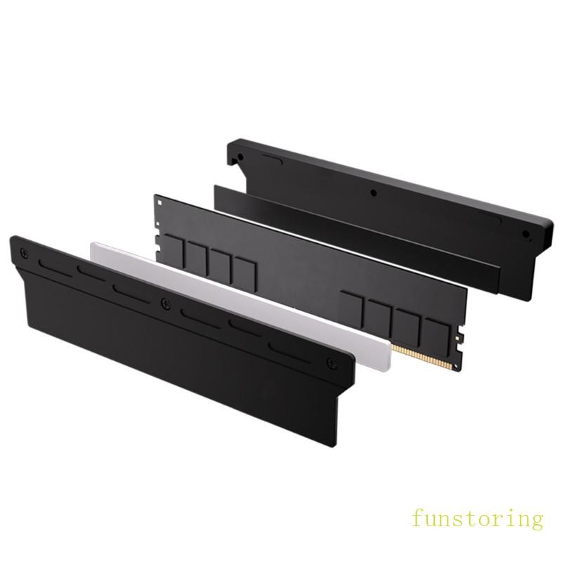 FUN Cooling Heatsink สําหรับ DDR5 DDR4 DDR3 หน่วยความจําการกระจายความร้อนอลูมิเนียมน้ําหนักเบาแผ่นกร