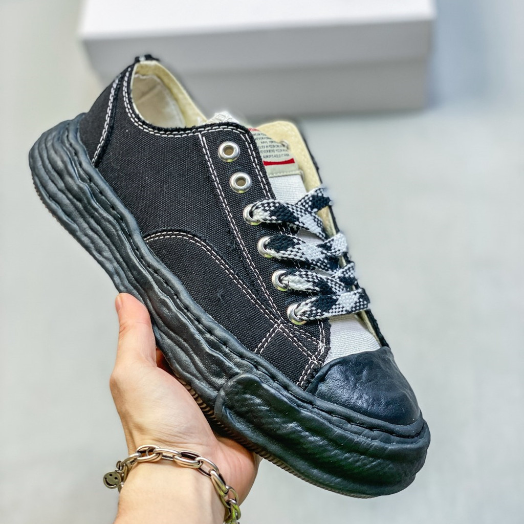 MIHARA YASUHIRO รองเท้าผ้าใบแฟชั่นสบายรองเท้าลําลอง Unisex