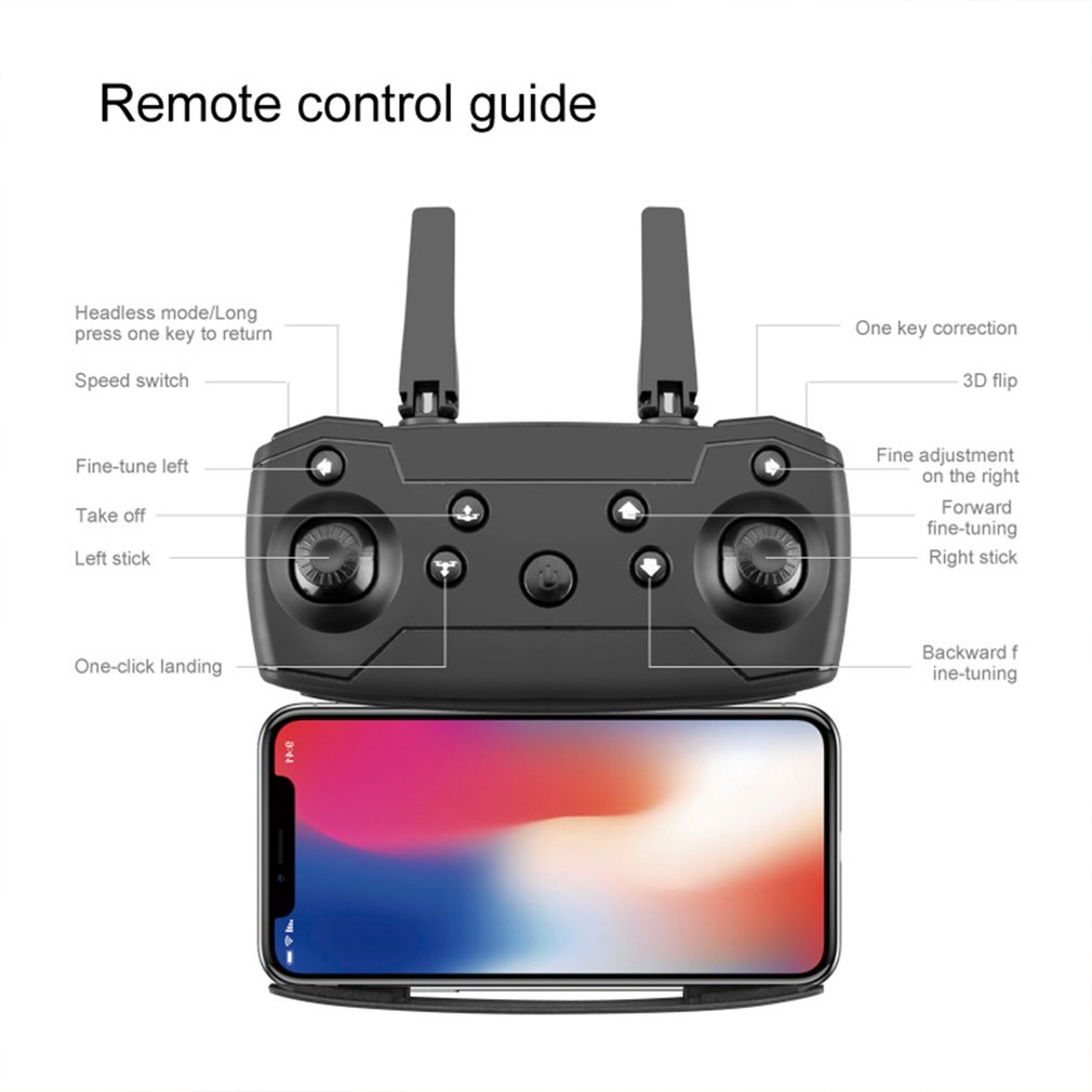 E88 pro Drone 4k HD Dual Camera Visual Positioning 1080P WiF