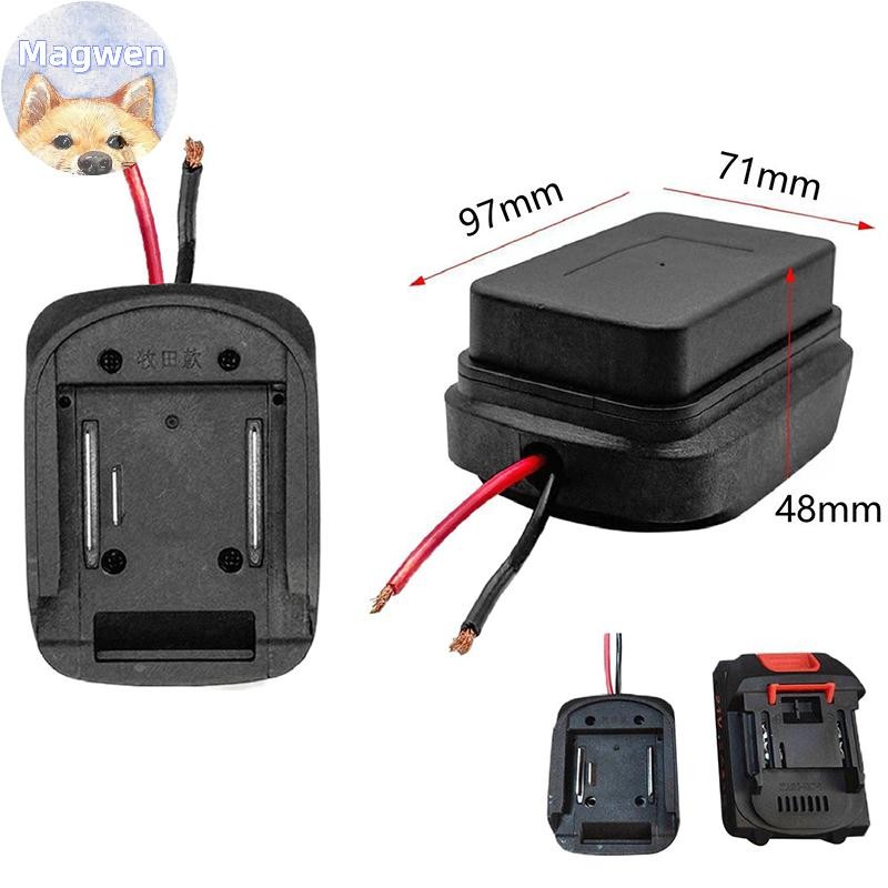 Magwen สําหรับ 18 V/21 V Li-ion แบตเตอรี่อะแดปเตอร์ DIY แบตเตอรี่เชื่อมต่อสายอะแดปเตอร์ BL1830 BL1840 BL1850 TH