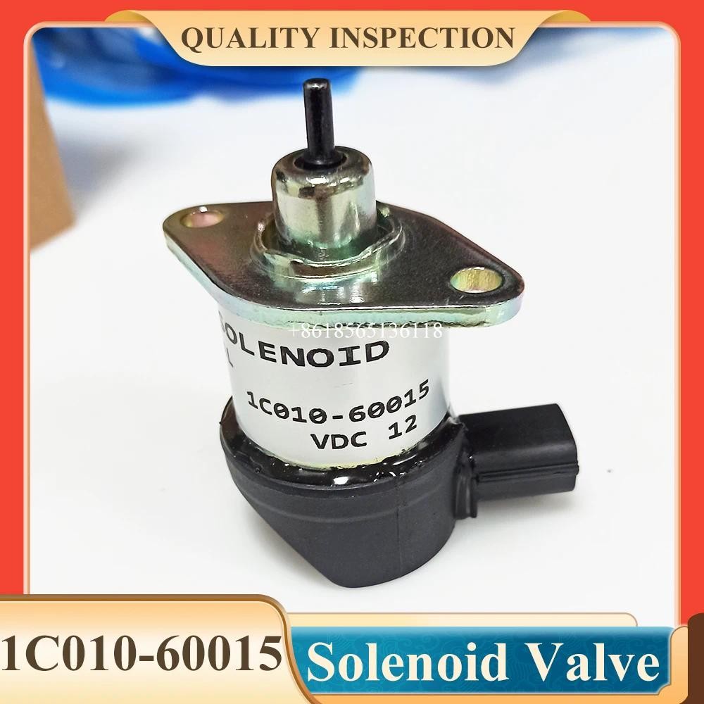 1C010-60015 12V การใช้ปิด Solenoid สําหรับ Kubota M8200 M8540 M9000 M9540 M95S M95X 1C010-60016 1C01