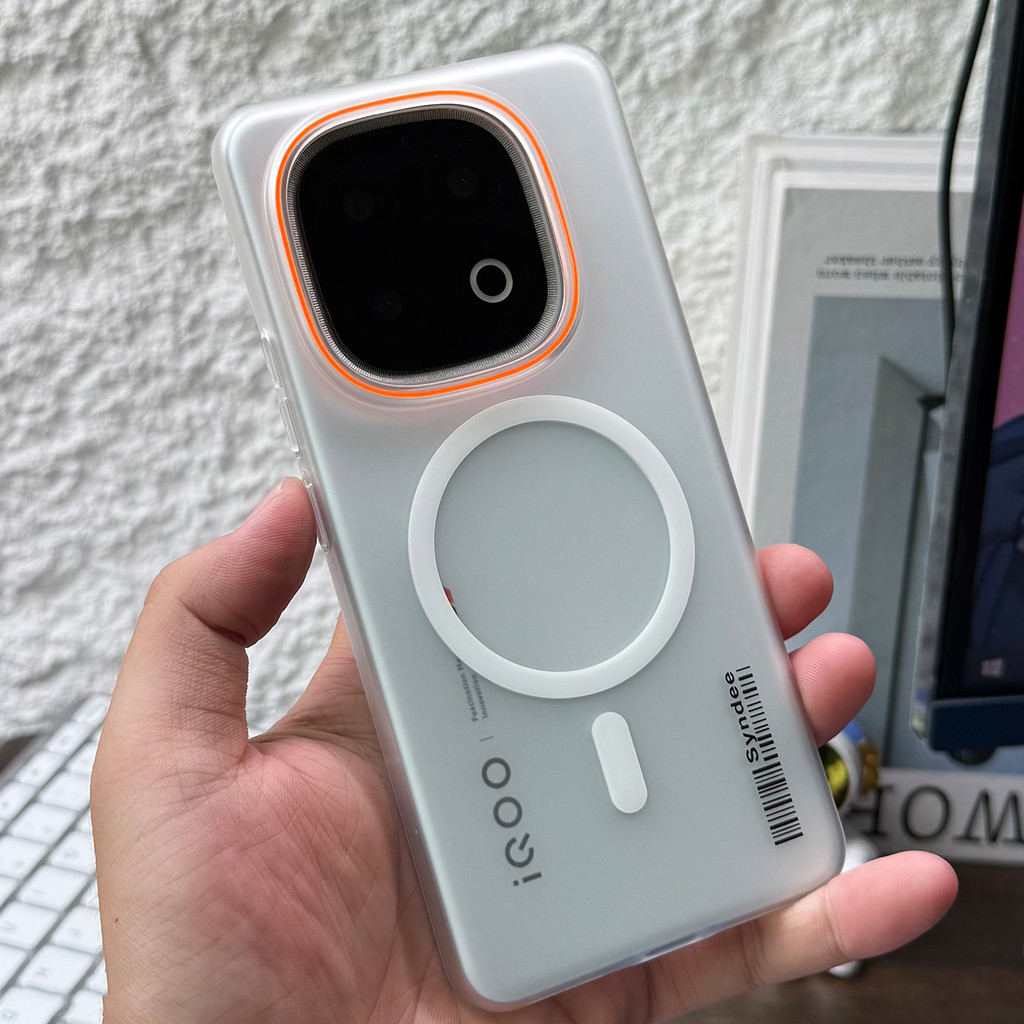 เคส iqoo 13 เคส iqoo 12 เคส iqoo z9x 5g High-End Magnetic Simple เหมาะสําหรับ iQOO13 เคสโทรศัพท์สไตล