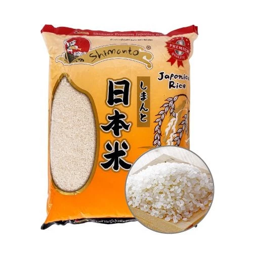 ชิมันโตะ ข้าวสารญี่ปุ่นพรีเมียม ขนาด 5 กก./ถุง SHORT GRAIN RICE 5 KG/BAG