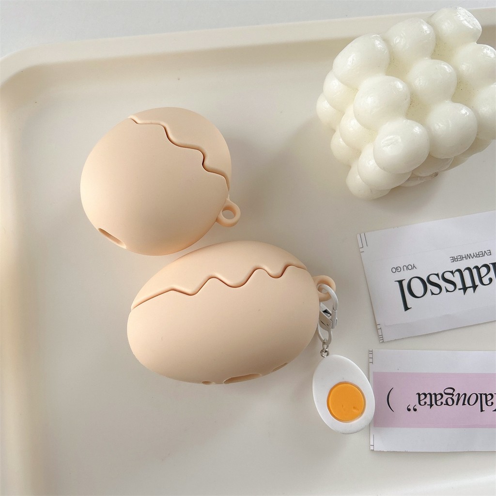 3D ไข่ซิลิโคนสําหรับ HUAWEI FreeBuds PRO3 4 2 + SE2/3 5i 6i 7i SE4 ANC ฟรีคลิปกรณี