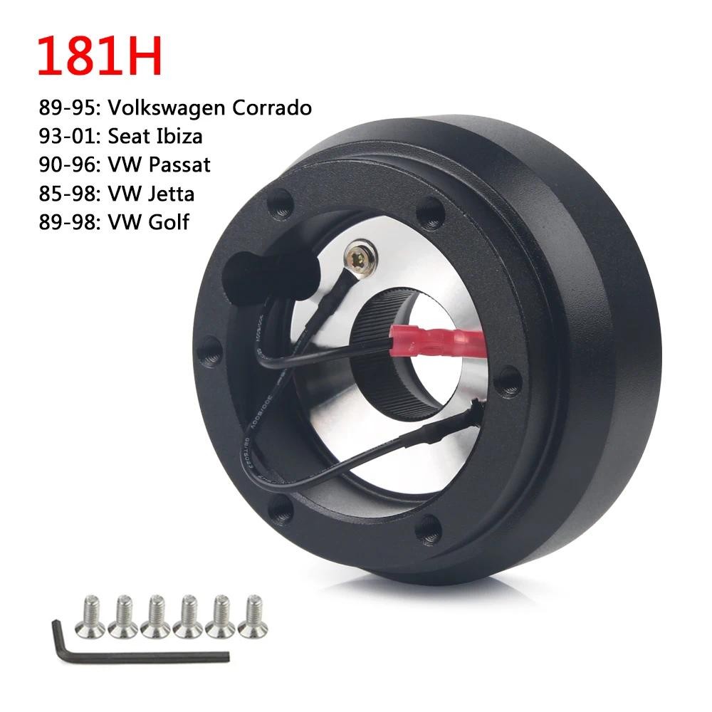 181H Racing พวงมาลัยสั้น Hub Adapter Fit สําหรับ VW Golf / Jetta / Passat / ที่นั่ง Ibiza / Volkswag