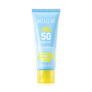 Dazzle Me Attack On Sun UV Protection Essence Sunscreen Gel 40g แดซเซิล มี แอทแทค ออน ซัน ซันสกิน เจล.