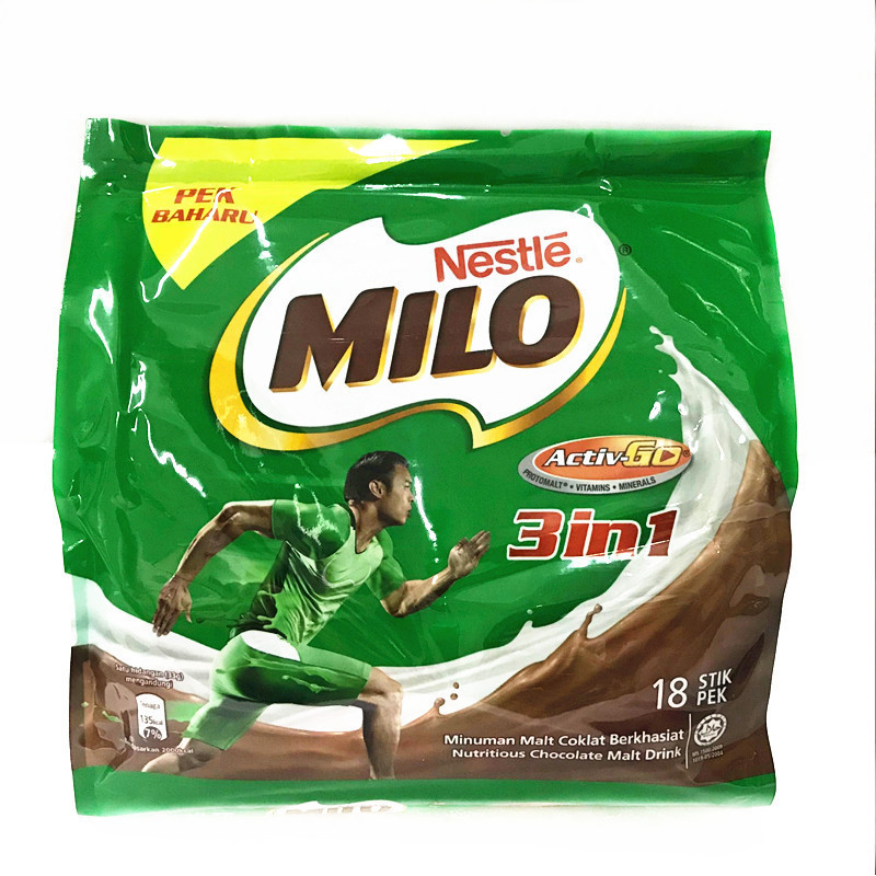 MILO Cereal Bar MultiPack นําเข้าจากมาเลเซีย Cereal Bar MultiPack Milo Cocoa Powder Hot Chocolate Po