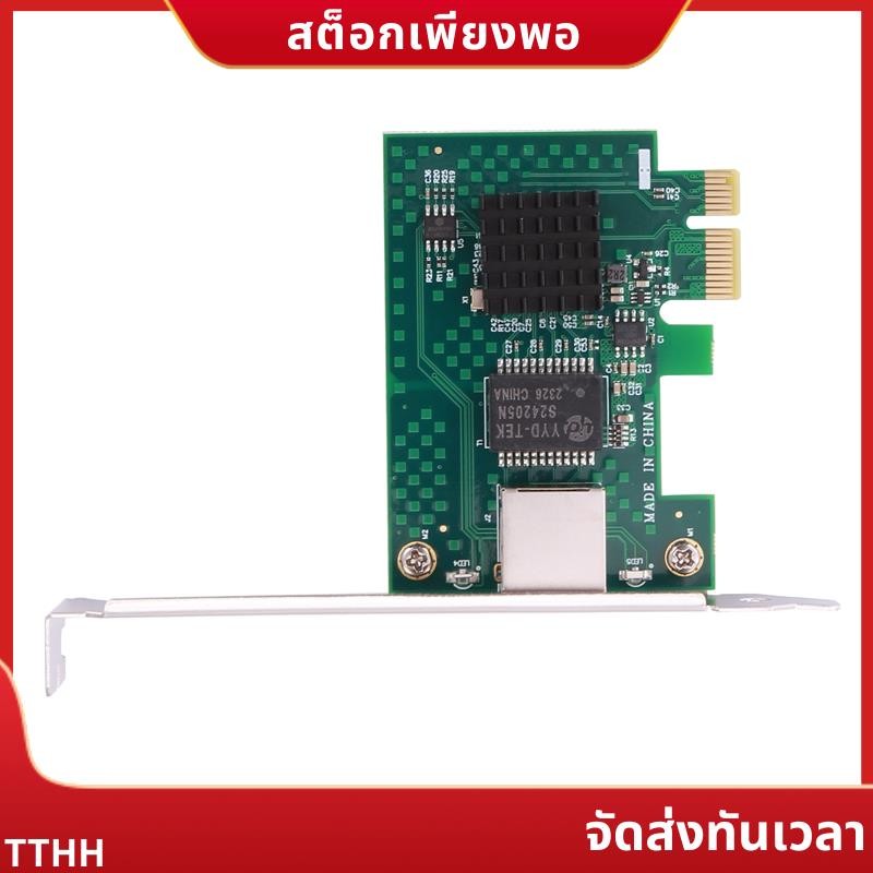 การ์ดเครือข่าย I225-V, การ์ดเครือข่ายเซิร์ฟเวอร์อีเธอร์เน็ต Pci-E I225 2.5G สําหรับคอมพิวเตอร์เดสก์ท