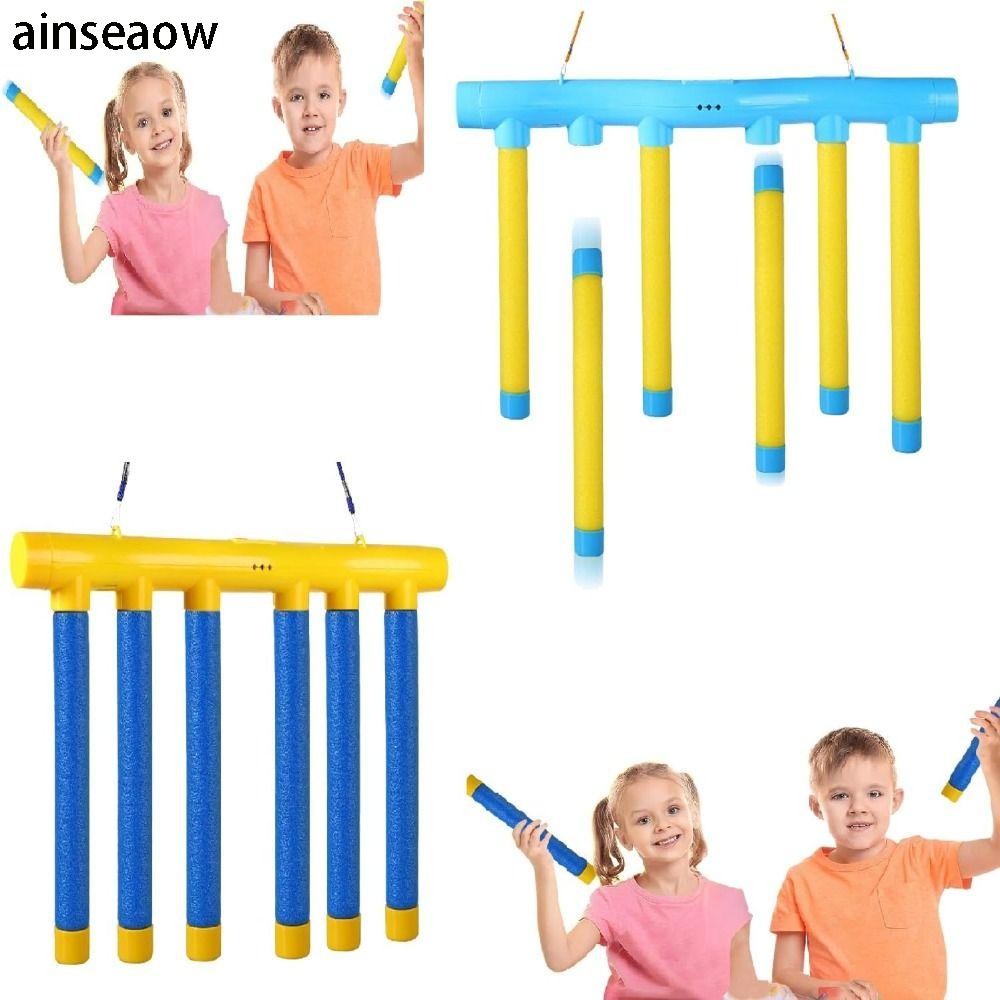 เกมแท่งล้มสําหรับเด็ก AINSEOW แท่งจับมือแบบแบบโต้ตอบ|Falling Reaction Challenge เทรนเนอร์ประสาทสัมผัสความเข้มข้นด้วยมือพลาสติก