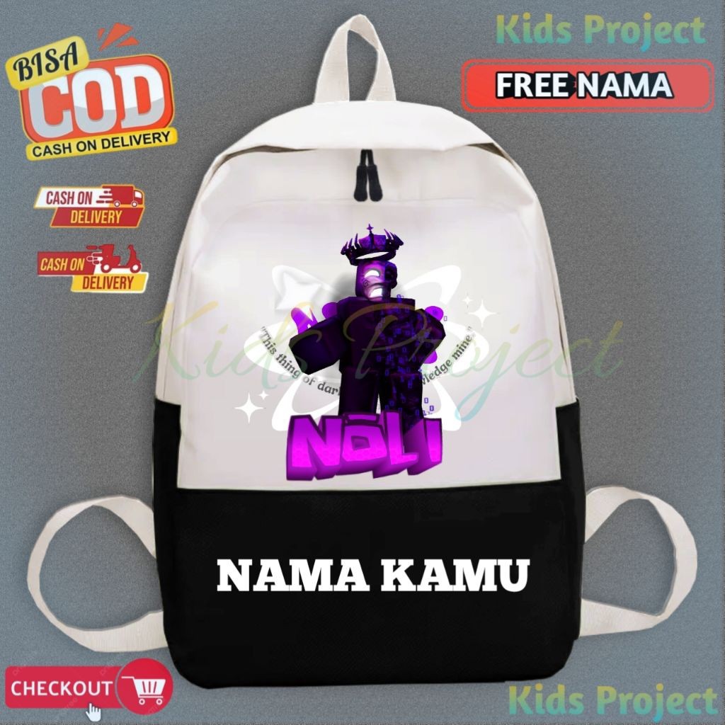 Killers Noli Forsaken Roblox Character กระเป๋าเป้เด็ก