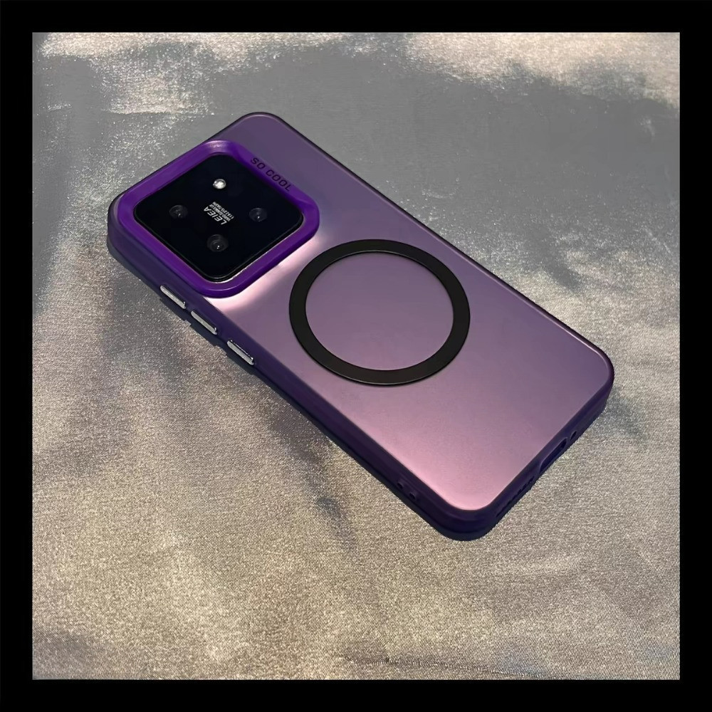 Matt Magnetic Charger อะคริลิค Hard Case สําหรับ Realme รูปที่ 8