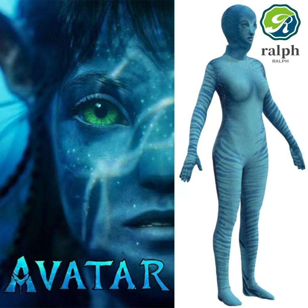 RALPH Avatar Jumpsuit สําหรับผู้หญิงเด็กภาพยนตร์ Avatar The Way of Water Rompers คอสเพลย์เครื่องแต่ง