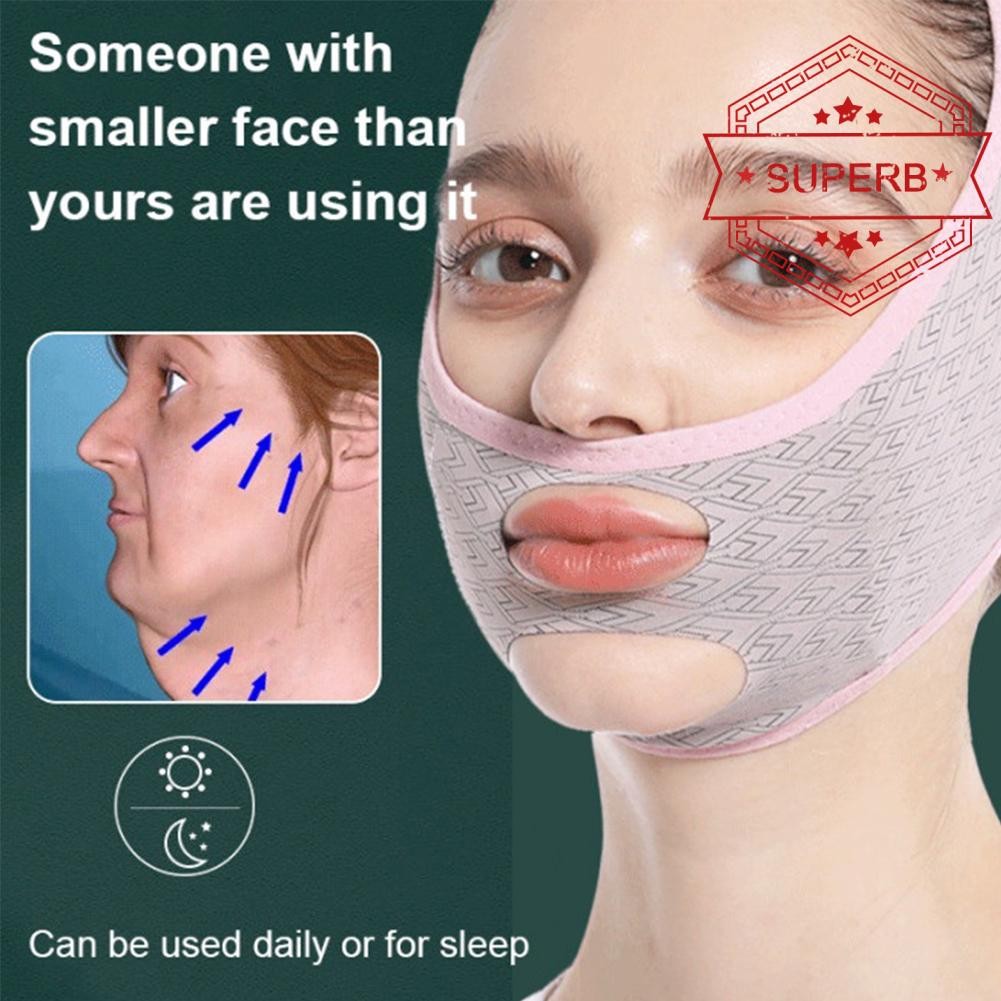 Face Slimming Mask V-face Chin Cheek Lift Up Sculpting Beauty Wrinkle Belt Skin Sleep Mask O0